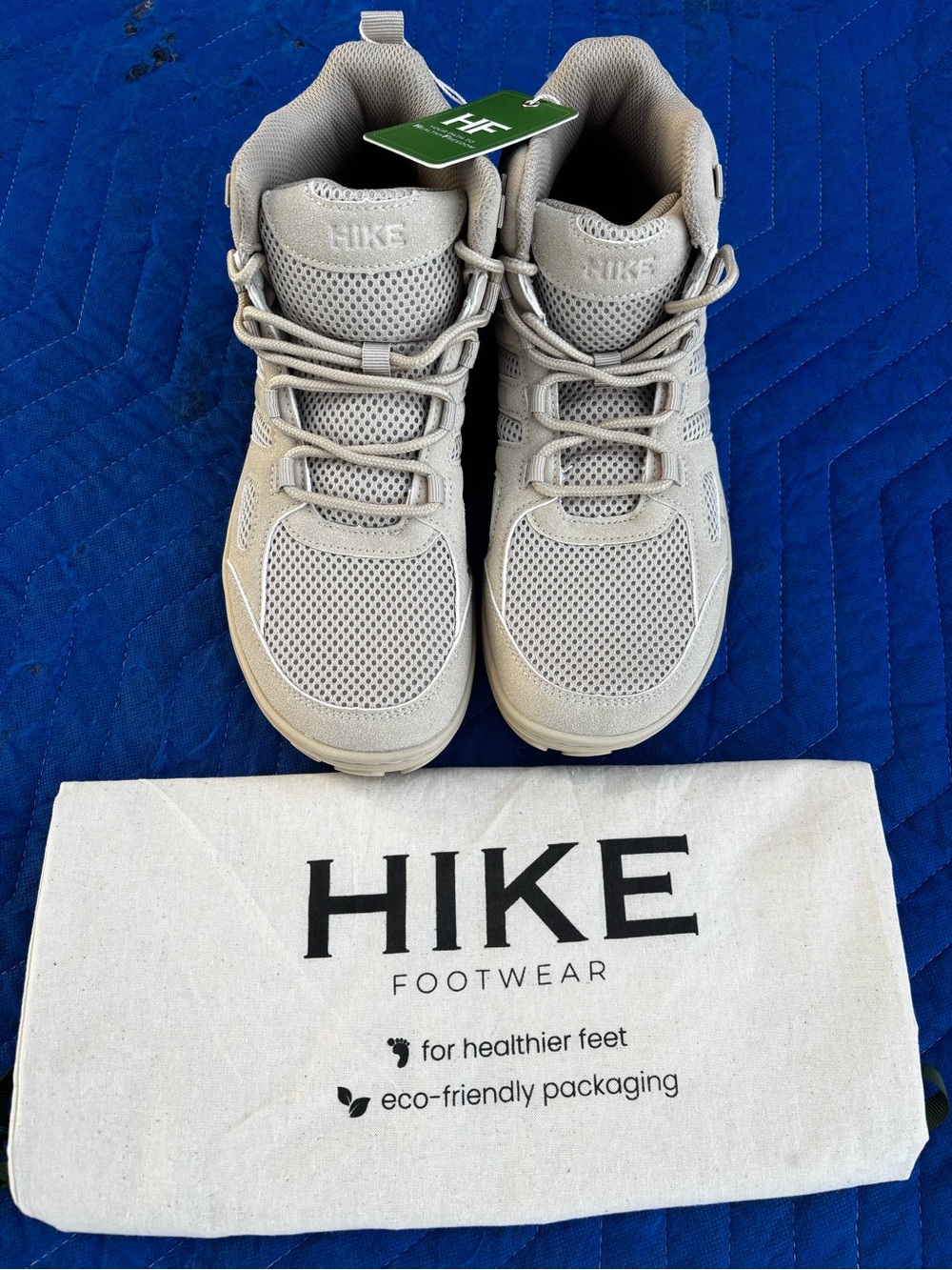 HIKE Women's Athletic Sneakers in Light Gray